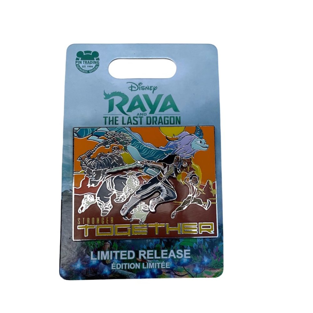 Disney Raya and the Last Dragon Stronger Together Limited Release Pin
